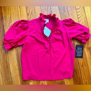 Tuckernuck Pomander Place Selena blouse Size M NWT